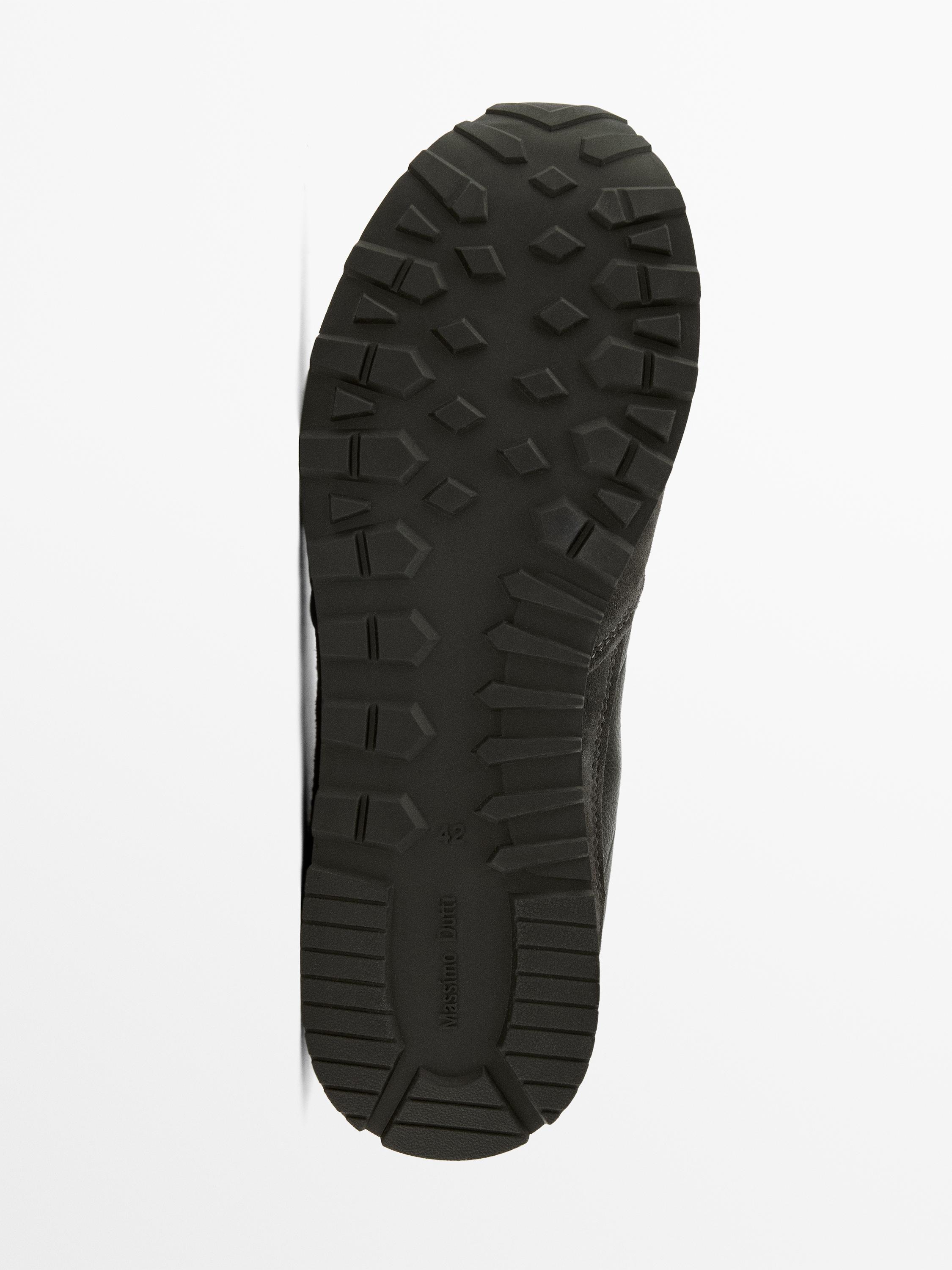 Tennis en cuir nappa souple